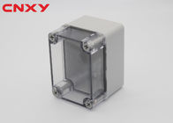 透明なPCカバー端子箱のエンクロージャの防水ジャンクション・ボックスの屋外の電気ジャンクション・ボックス110*80*85 mm
